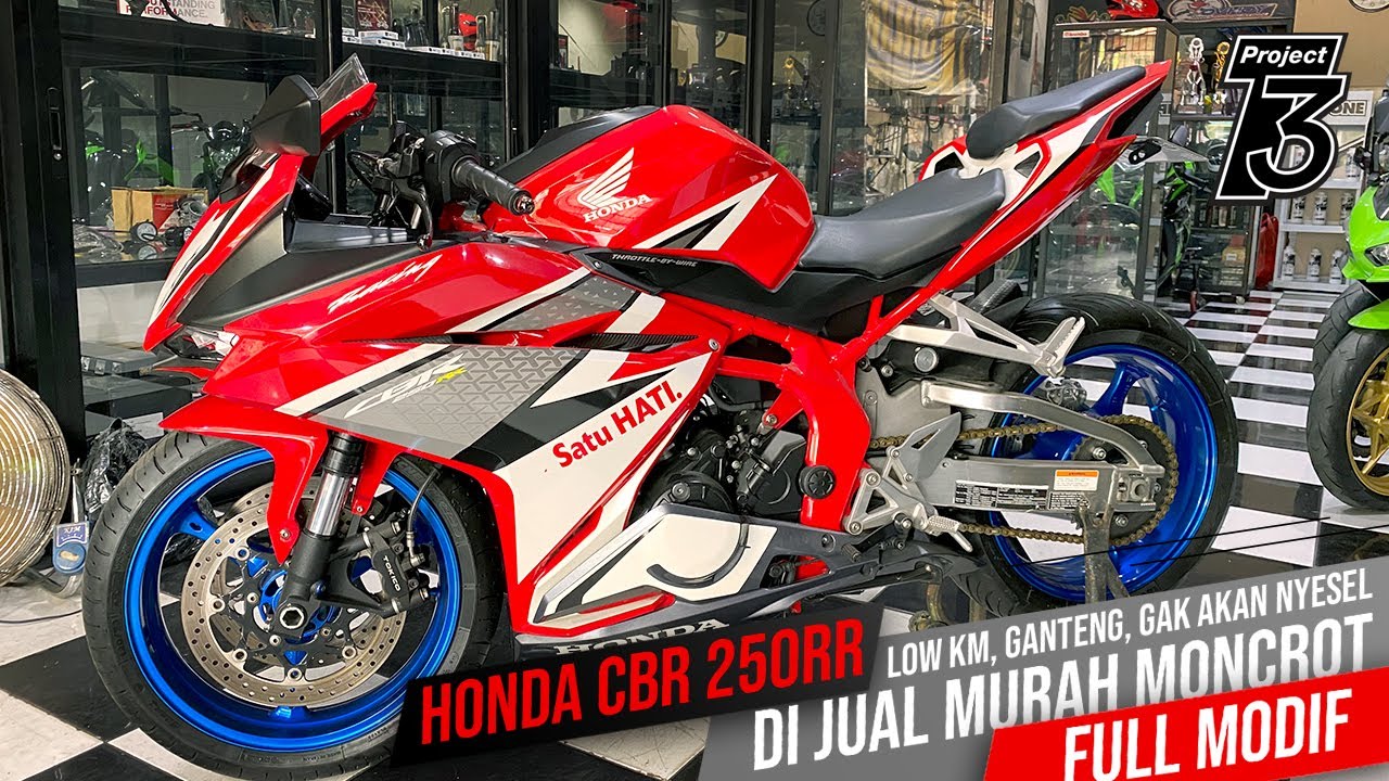 Honda CBR 250 RR ABS full Modifikasi, Low KM dijual dengan harga sangat ...