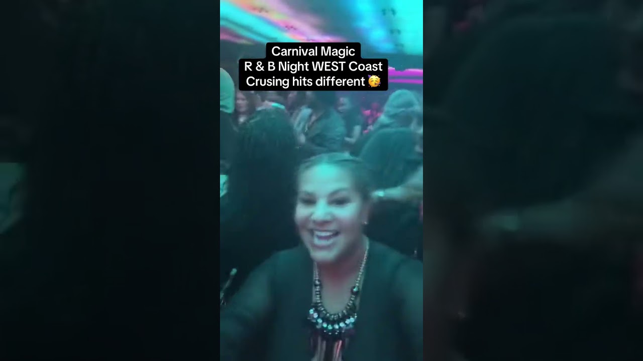 R&B night at the club on Carnival Panorama #carnivalcruise #carnivalcruise #carnivalpanorama