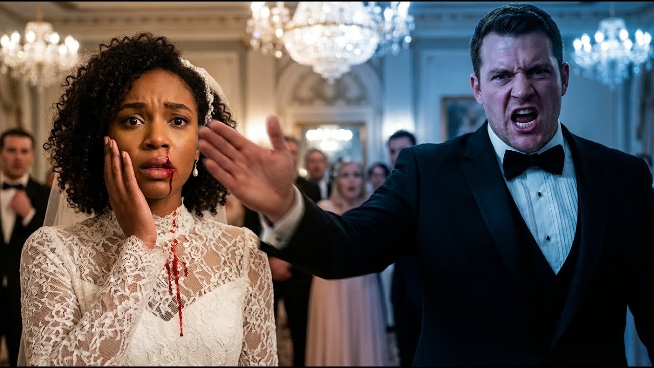 The BILLIONAIRE Slapped His BLACK WIFE at the WEDDING — Her MIC-DROP REVENGE Ended Him