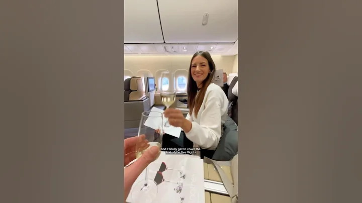 10 hours in Lufthansa first class - pt 1! #shorts #lufthansa #firstclass #flightvlog #748i