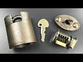 [687] U.S. Military “Miracle Lock” with Ingersoll 10-Lever Core Picked and Gutted