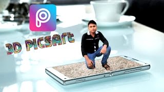 HOW TO MAKE 3D MANIPULATION | PICSART TUTORIAL screenshot 2