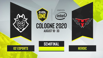 CS:GO - G2 Esports vs. Heroic [Vertigo] Map 1 - ESL One Cologne 2020 - Semifinal - EU