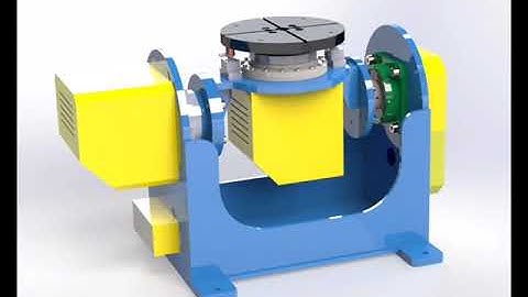 2 AXIS robot positioner for welding  automation