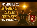 FC Mobile 26 | Tek Taktikle Her Maçı Kazan! ⚽ En Güçlü Diziliş ve Taktik Ayarları