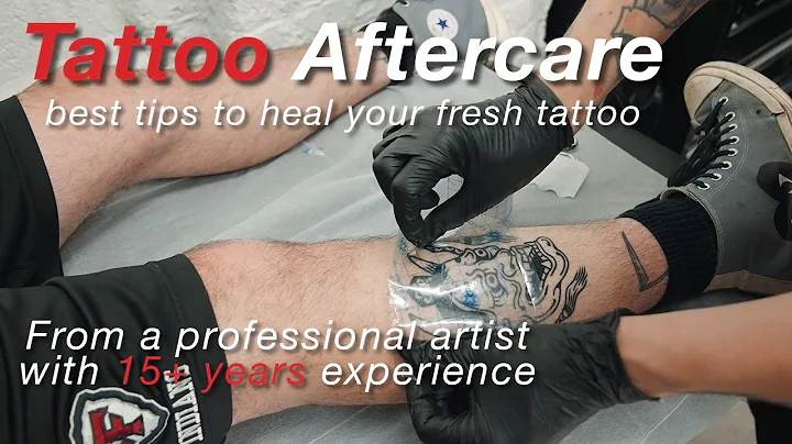Tattoo  Aftercare with Tegaderm or Second Skin / S...