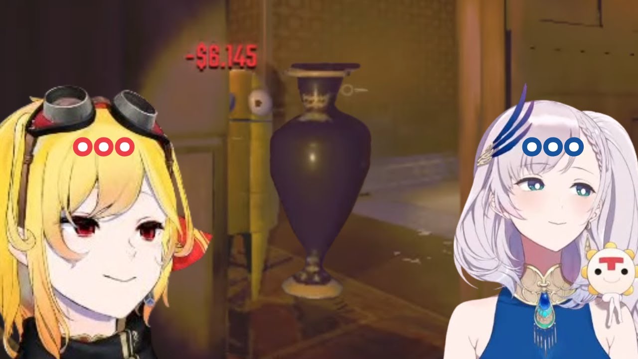 Kaela and Reine vase incident (EN sub)