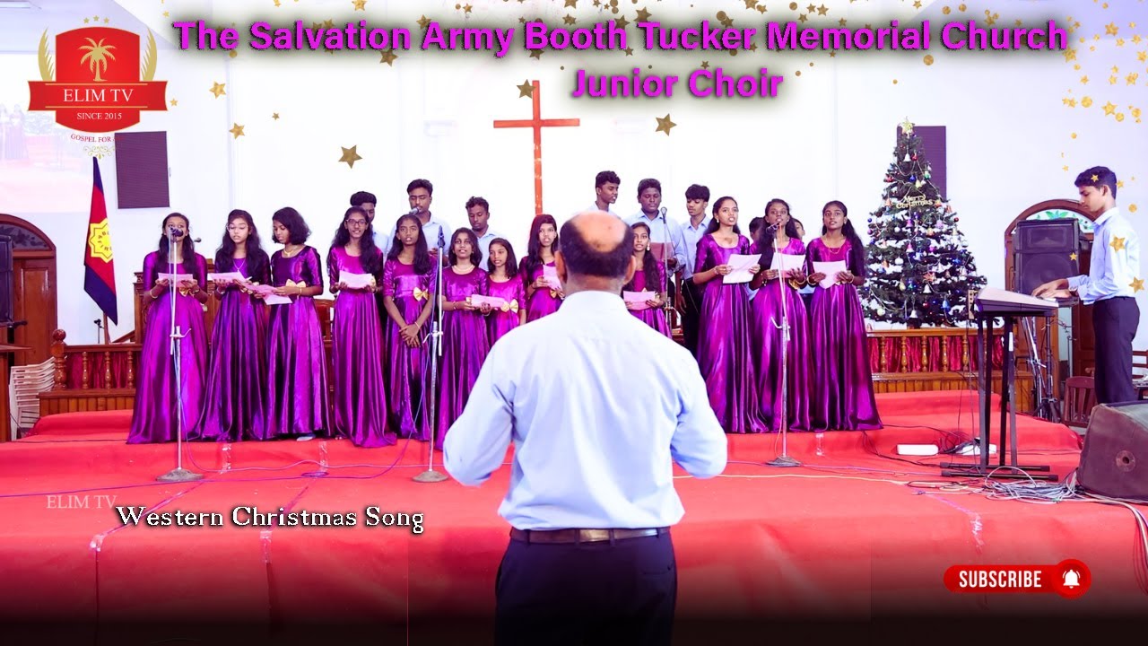 The Salvation Army Booth Tucker Memorial Church | Junior Choir | Christmas HYMN | Sam Edwin Manohar