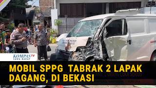 Amateur Video Shows SPPG Car Crashing into a Stall, Seriously Injuring 2 People