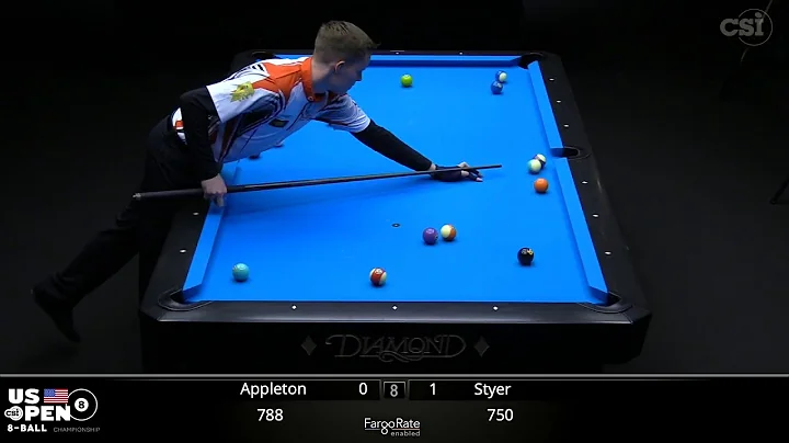 HIGH-LEVEL 8-BALL | Darren APPLETON vs Tyler STYER...