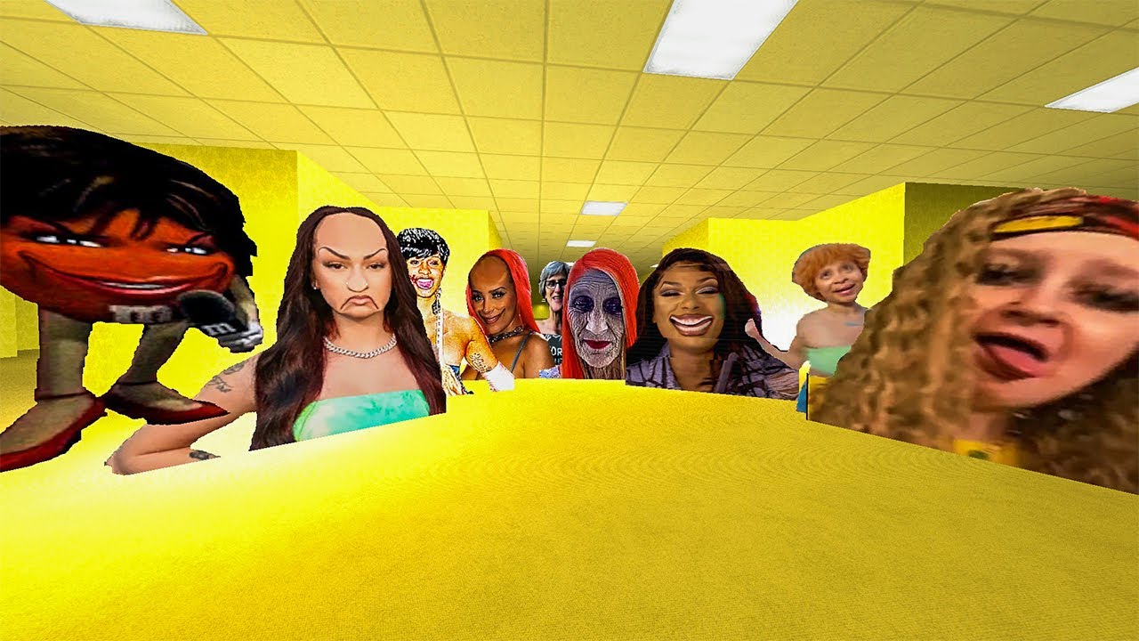 Nextbots That Make You Deaf(not really) In The Backrooms. Ft Ice Spice