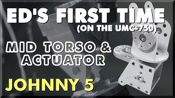 Robot Build | Short Circuit Johnny 5 Mid Torso Pivot Joint & Actuator