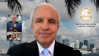 Mayor Gimenez Hosts Virtual Press Conference 5-1-20 - Eng., Span. & Creole