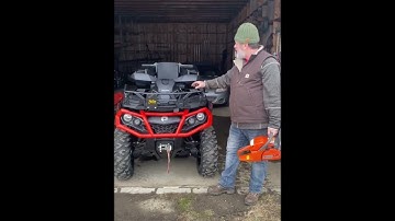 Added Cargo Racks LRF to 2020 Can-Am Outlander.