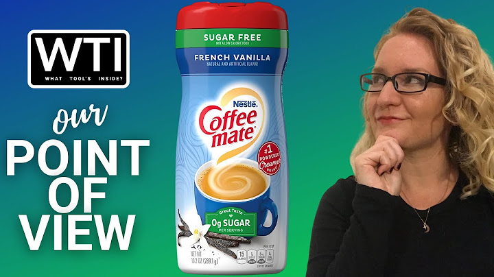 Coffee mate sugar free french vanilla ingredients