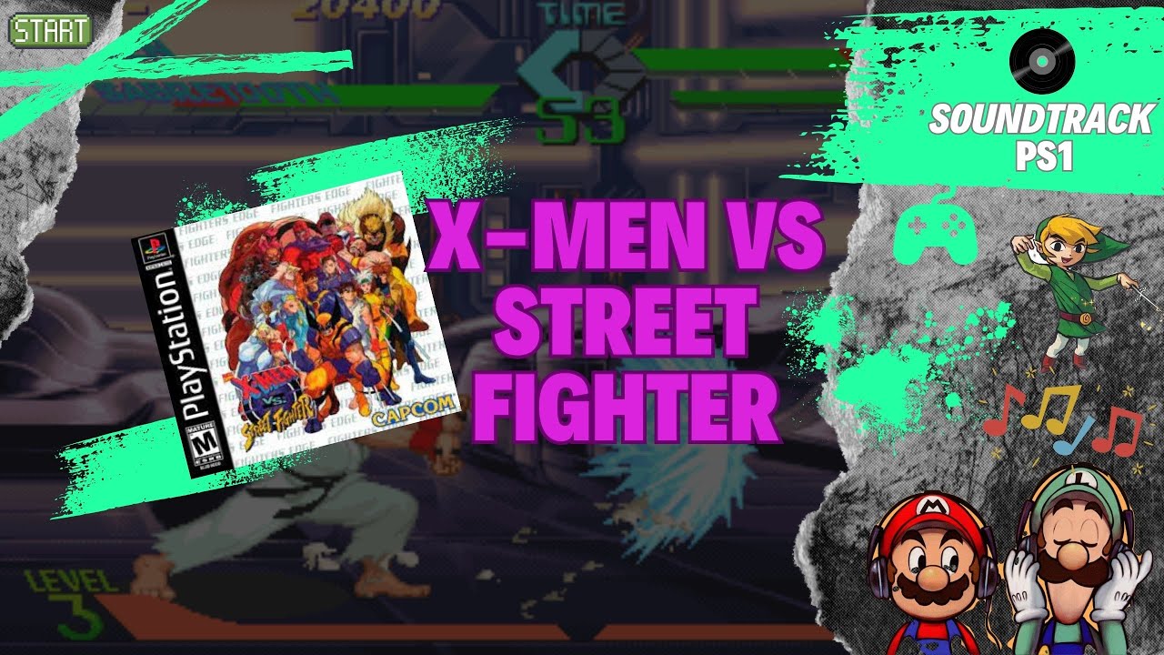 X Men Vs. Street Fighter (Playstation) - Ost - YouTube