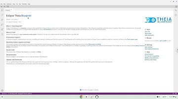 How to install Eclipse Theia Blueprint on a Chromebook
