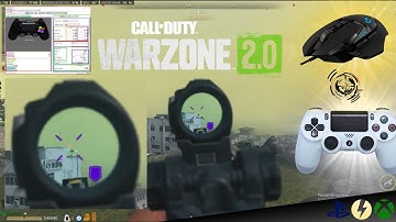 Aim Assist "Aim x2" Settings REWASD + DS4 = WARZONE 2.0
