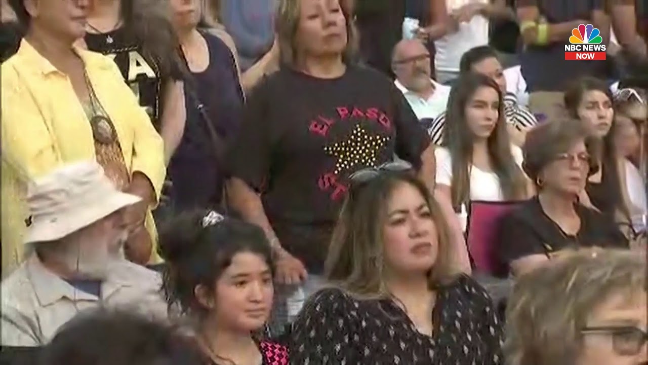 Watch: Vigil held for victims of mass shooting in El Paso, Texas - YouTube