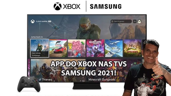 como JOGAR XBOX na TV SAMSUNG sem CONSOLE - XCloud Tutorial 🎮📺 