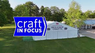 Contemporary Craft Fair at RHS Garden Wisley Spring 2025 Aerial HD