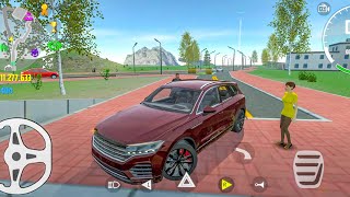 Car Simulator 2 - Driving my Luxury Car on Offroad - Volkswagen Touareg - Car Games Android Gameplay screenshot 3
