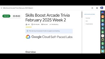 Skills Boost Arcade Trivia February 2025 Week 2 || Lab Solution || Qwiklabs Arcade 2025