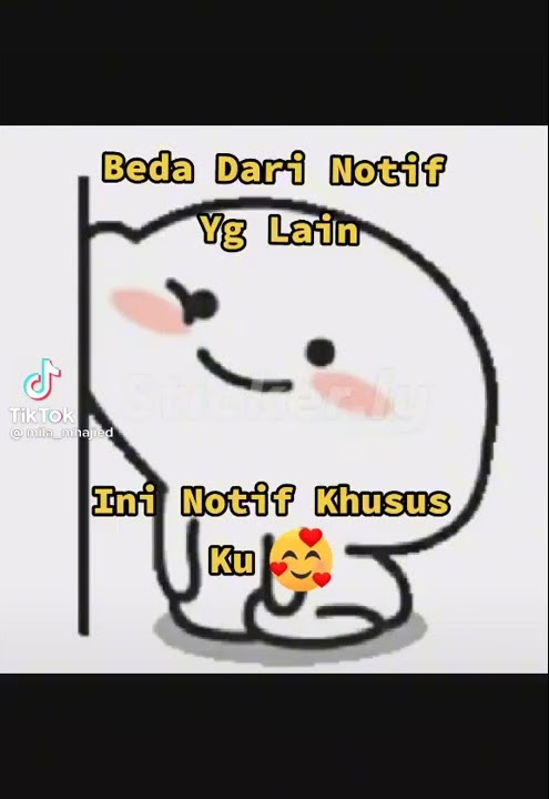 notif Wa notif dari Doi 😘