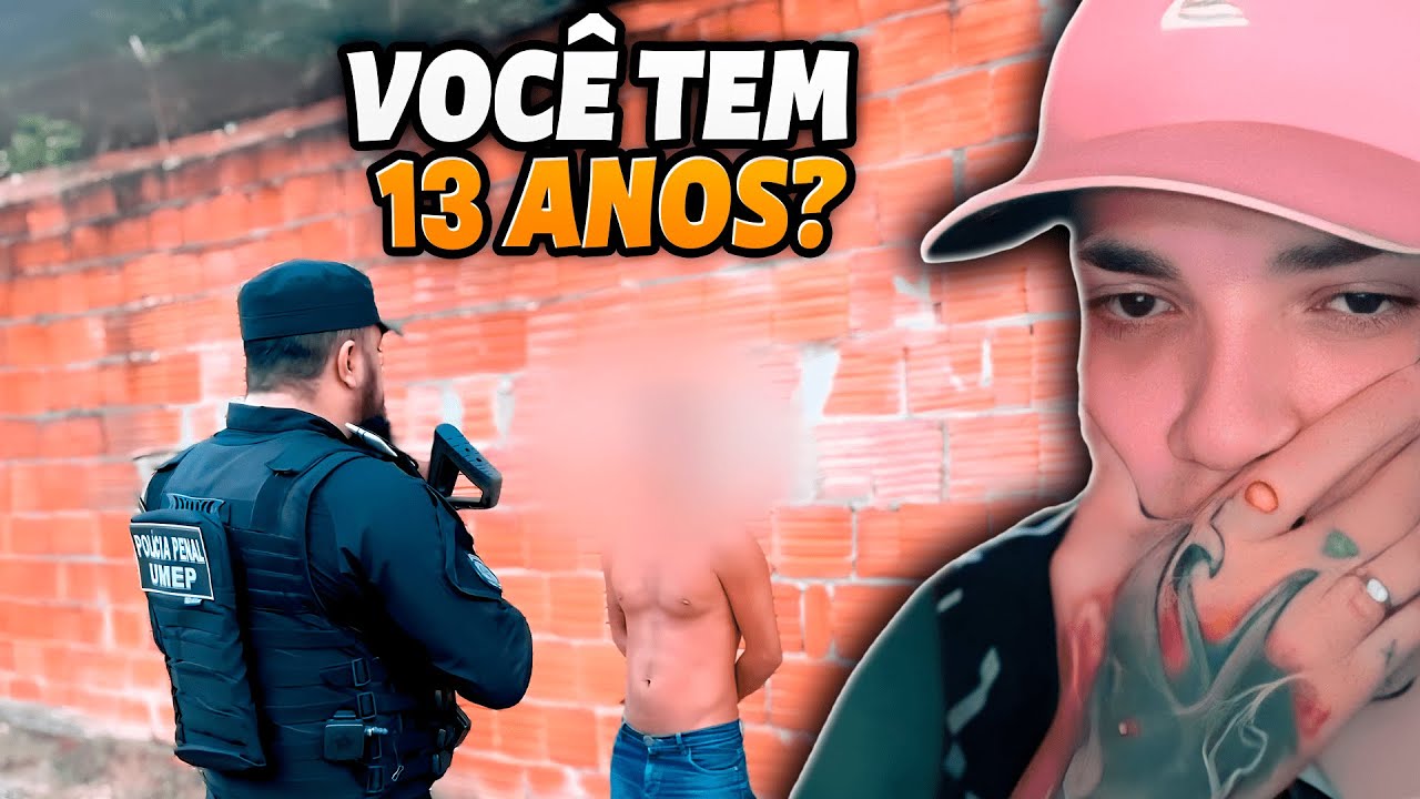 TOMOU ENQUADRO COM 13 ANOS