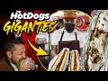 ¡El tamaño sí importa! HOT DOGS y HAMBURGUESAS GIGANTES