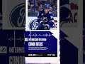 Conor Geekie 1st Intermission Interview