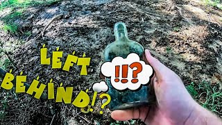 FORGOTTEN TREASURES LEFT IN ANTIQUE BOTTLE DUMP!!!! (TRASH TO TREASURE)