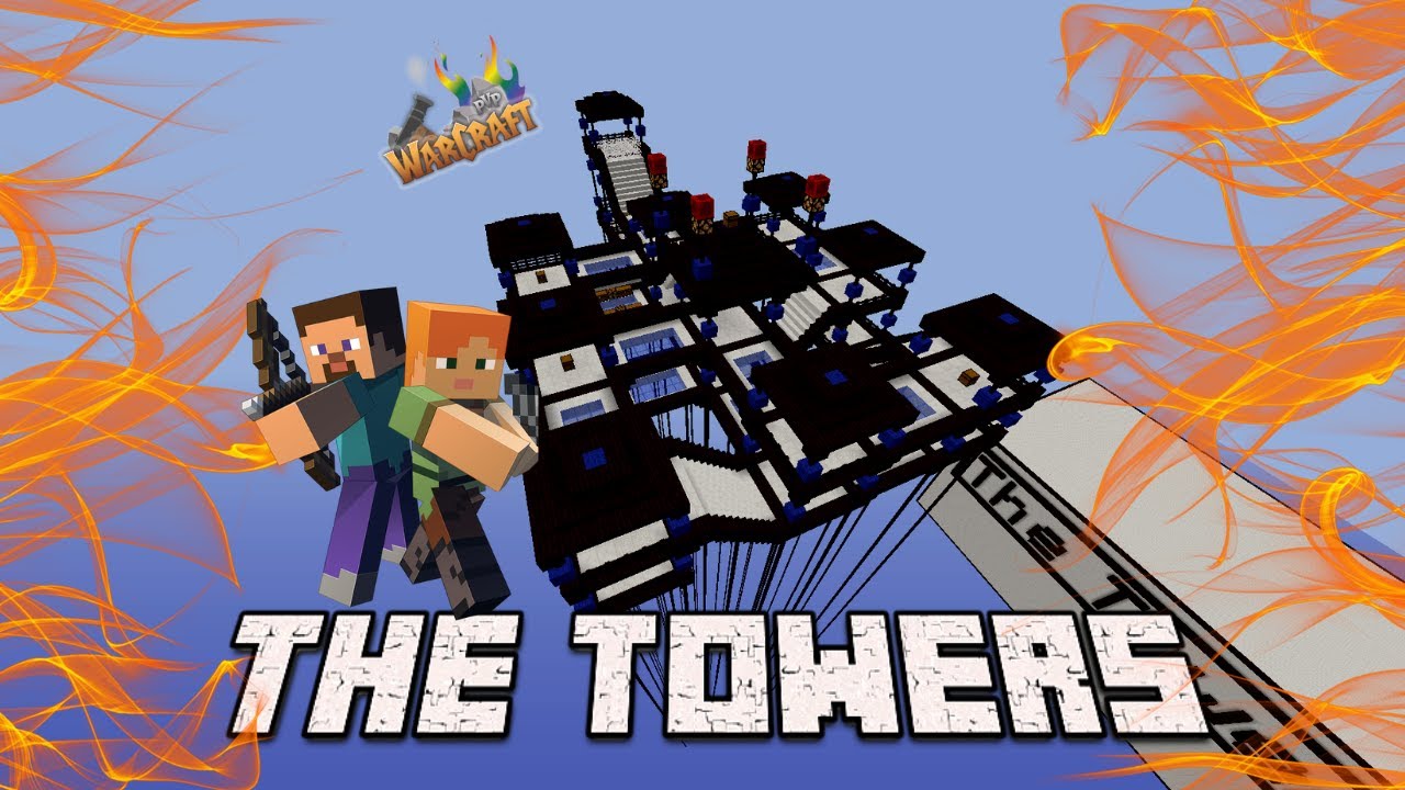 Le THE TOWERS sur Minecraft | PvP Warcraft - YouTube
