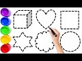 Shapes for Kids | Fun Learning Animation with Music | Preschool &amp; Toddler Video EP.140