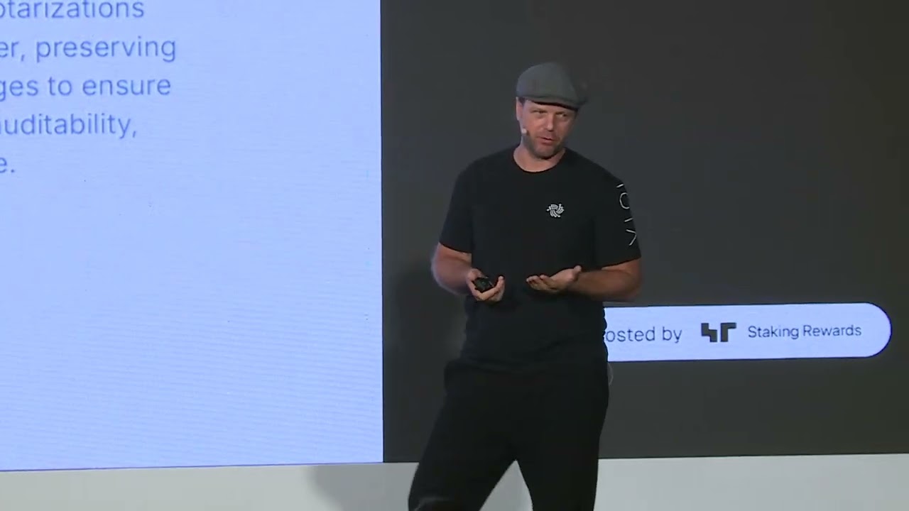 Stake Tank: Staking Summit Dubai 2025 keynote with IOTA's Holger Webel