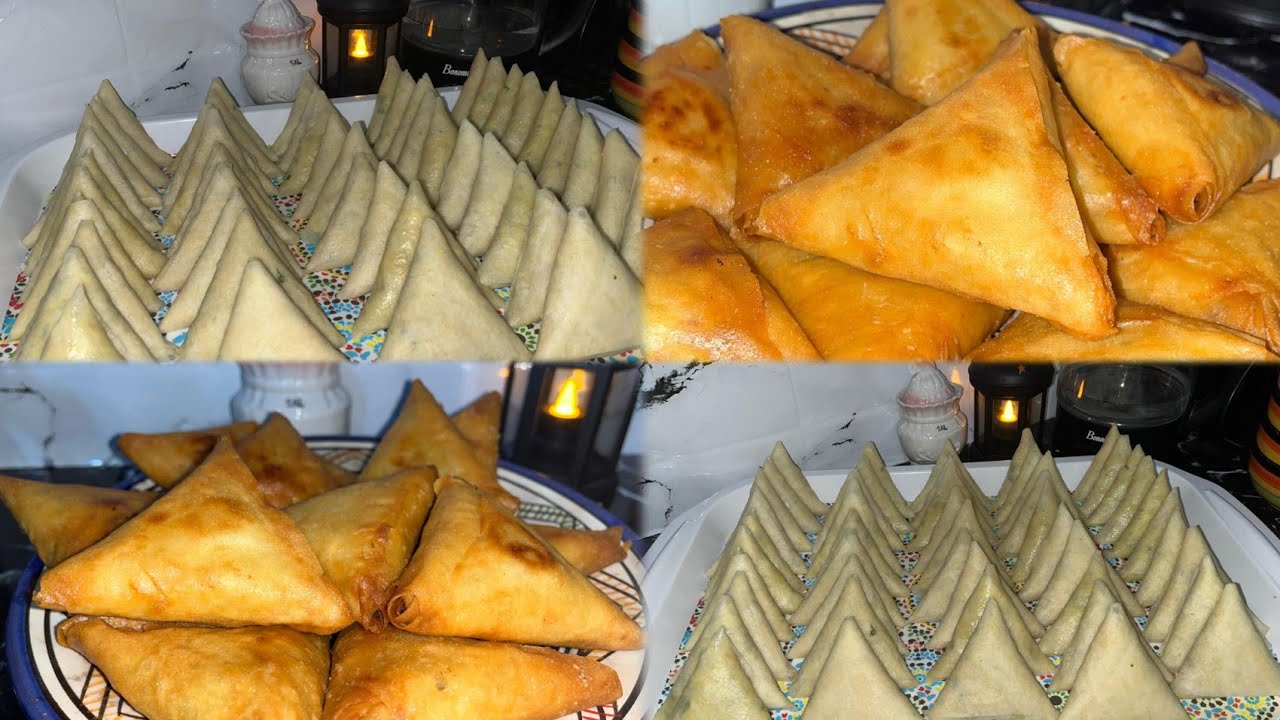 مملحات رمضان حضريهم دفعة واحدة بريوات بالدجاج لذاذين ومقرمشين ماتشبعوش منهم✨🌙✨