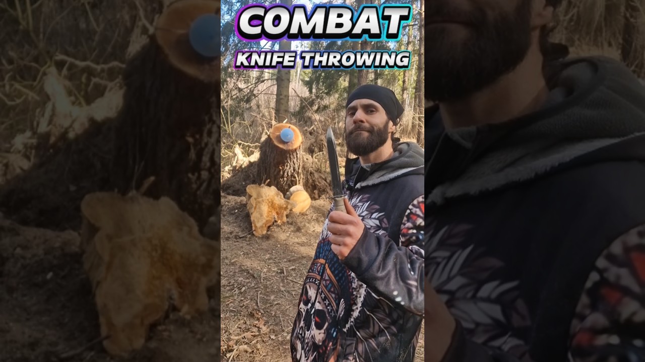 The BEST Combat Knife Throwing Technique
