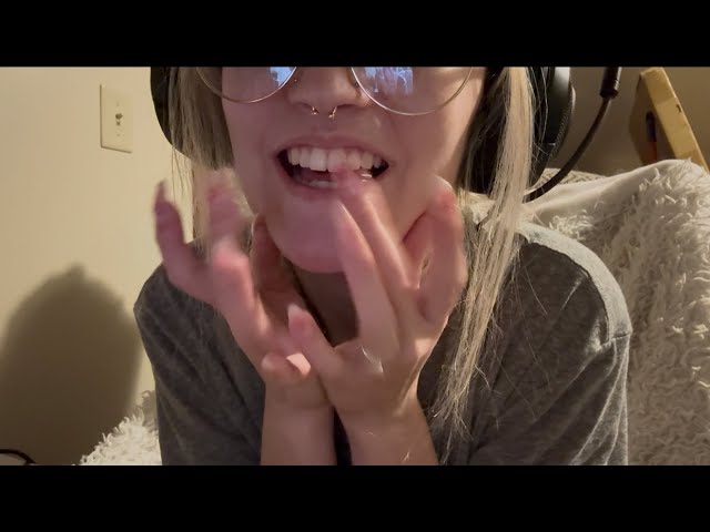 Low quality teething tapping | ASMR no talking 