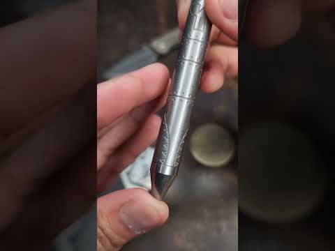 Fellhoelter TiBolt with Warthog Engraved Titanium  
