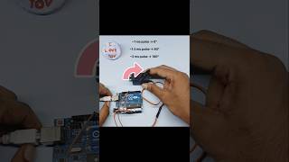 DIY MG996R Servo Motor rotate|| #youtubeshorts #shortvideo #trending #shorts