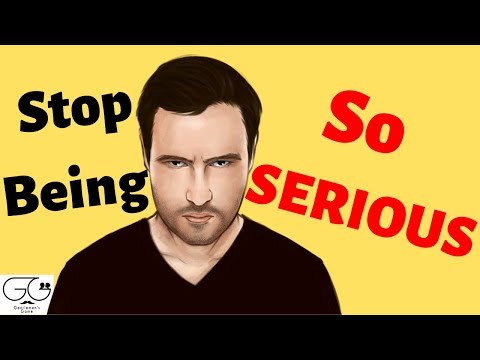 Video: Hvordan Man Holder Op Med At Være Så Seriøs