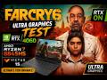 FAR CRY 6 RTX 4060 Ultra Graphics Test on HP Victus 15 | Ryzen 7 8845HS Gaming Benchmark