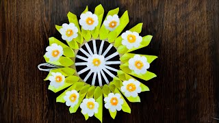 Wall hanging decorations/paper craft #viralvideos