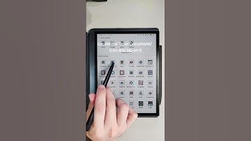 How to add the Scan Icon in Microsoft Launcher in your Onyx Boox with the Quick Launcher Widget!