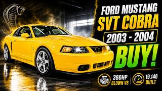 Buy or Bye: 2003–2004 Ford Mustang SVT Cobra "Terminator" — 390HP Supercharged DOHC, IRS, BUY! Is The 1999 2002 Non Terminator Mustang Cobra Really Worth Buying
