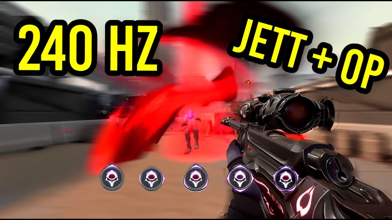 valorant in 240 hz | operator + jett valorant - YouTube