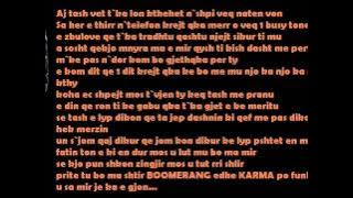 Capital T - Karma ( Lyrics Video ) HQ me tekst