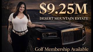 Scottsdale | Desert Mountain's Most Exclusive Estate |  Golf Course Membership Available
