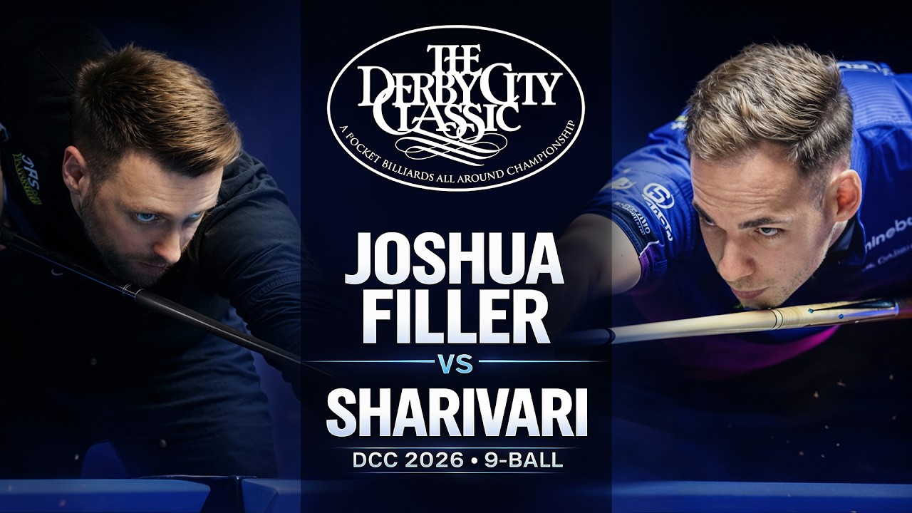 🔴 Joshua FILLER vs Sharivari - 9 Ball - 2026 Derby City Classic