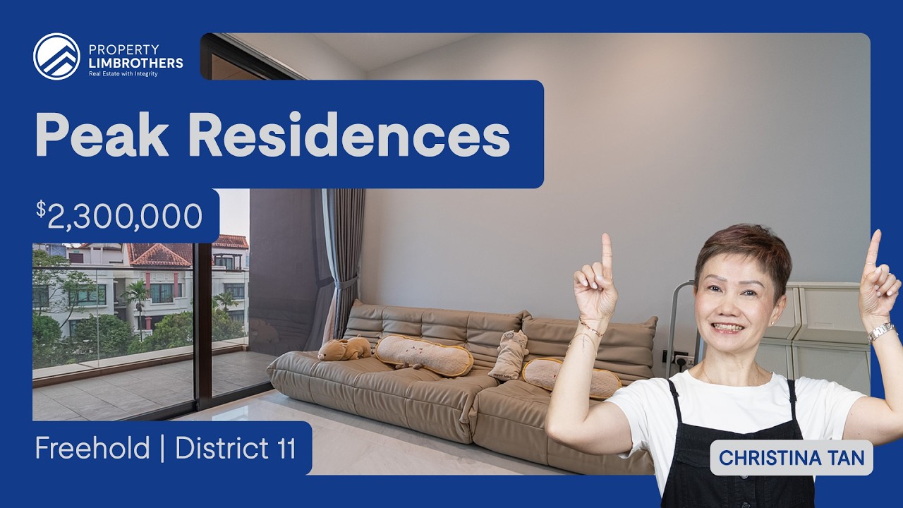 Peak Residence - Freehold 2-Bedroom with 807sqft in District 11 | $2,300,000 | Christina Tan